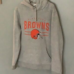 Cleveland Browns Gray Hoodie
